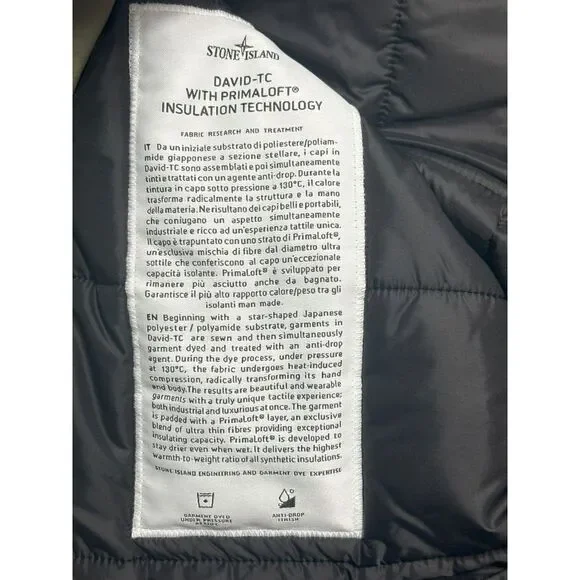 Stone Island NWT Logo Patch Mid-Length Parka in Green Size‎ XXL MSRP $1325